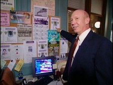 Dann Florek set tour from Law and Order: SVU: Premiere Episode Dann Florek set tour from Law and Order: SVU: Premiere Episode
