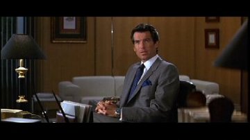 Pierce Brosnan as James Bond in GoldenEye Pierce Brosnan as James Bond in GoldenEye