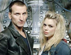Eccleston and Piper from Doctor Who Eccleston and Piper from Doctor Who