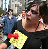 Zombie Walk in San Fran Zombie Walk in San Fran