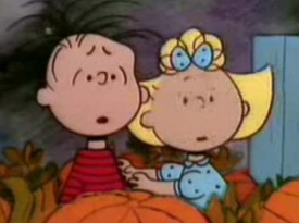 Linus and Sally from The Great Pumpkin Linus and Sally from The Great Pumpkin