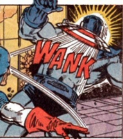 Captain America delivers the WANK Captain America delivers the WANK