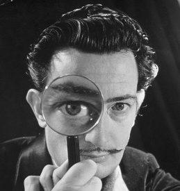 Salvador Dali: Magnifying Glass Salvador Dali: Magnifying Glass