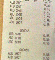 Got enough shots in there, buddy? Hell no. Got enough shots in there, buddy? Hell no.