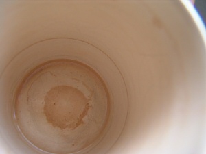Reached the bottom of the 2007 mug