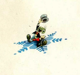 Jiminy Cricket Christmas Card Jiminy Cricket Christmas Card
