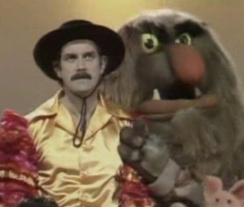 John Cleese and Sweetums John Cleese and Sweetums