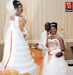 Chidi Ogbuta of Allen, Texas gets a cake that looks like her Chidi Ogbuta of Allen, Texas gets a cake that looks like her