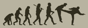 Darwin Kick T-Shirt by Threadless