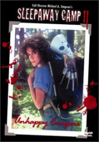 Sleepaway 幕営 弐つ DVD 上包み 美術