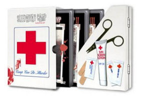 В Sleepaway Лагерь выживания Kit DVD установить покрытие искусства