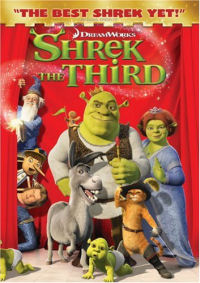 Shrek the Third DVD cover art