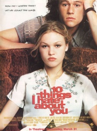 10 Things I Hate About You movie poster art 10 Things I Hate About You movie poster art