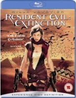 Resident Evil: Extinction Region 2 Blu-Ray DVD cover art