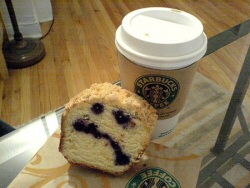 Unhappy Starbucks Muffin Unhappy Starbucks Muffin