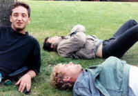 Guys recovering after park sex Guys recovering after park sex