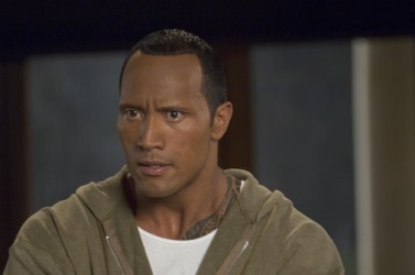 Dwayne Johnson in Southland Tales Dwayne Johnson in Southland Tales