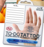 To Do Tattoo da Fred & Friends
