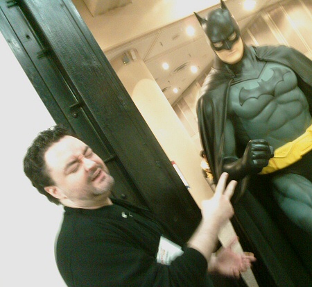 Batman vs. Widge.  Guess who wins?