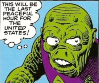 A Dethian from Tales of Suspense #8 by Steve Ditko A Dethian from Tales of Suspense #8 by Steve Ditko