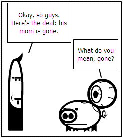 Something Odd #35 first panel