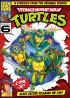 Teenage Mutant Ninja Turtles Season 6 DVD Cover Art
