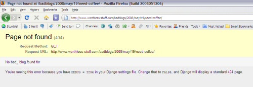Page Not Found Page Not Found