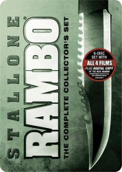 Rambo: The Complete Collectors Set DVD Cover Art Rambo: The Complete Collectors Set DVD Cover Art