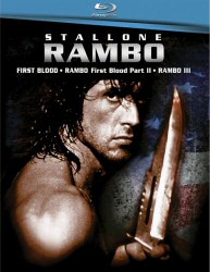Rambo 1-3 Box Set on Blu-Ray Cover Art Rambo 1-3 Box Set on Blu-Ray Cover Art