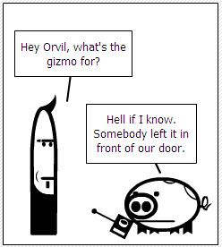Something Odd #39, Panel 1