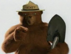 CGI Smokey the Bear CGI Smokey the Bear