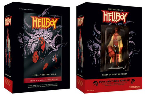 Hellboy Book and Figure set from Dark Horse Hellboy Book and Figure set from Dark Horse