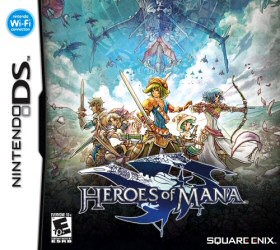 Heroes of Mana Nintendo DS Cover Art Heroes of Mana Nintendo DS Cover Art