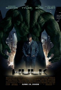 The Incredible Hulk movie poster The Incredible Hulk movie poster
