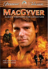 MacGyver: The Complete First Season DVD cover art MacGyver: The Complete First Season DVD cover art