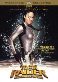 Tomb Raider: Cradle of Life DVD cover art