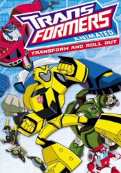 Transformers Animated: Transform and Roll Out DVD Cover Art Transformers Animated: Transform and Roll Out DVD Cover Art