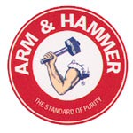 Arm & Hammers logo Arm & Hammers logo