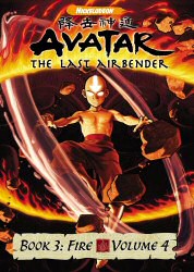 Avatar: The Last Airbender Book 3: Fire Vol. 4 DVD Cover Art Avatar: The Last Airbender Book 3: Fire Vol. 4 DVD Cover Art