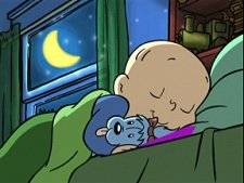 Harold, asleep after working magic with his Purple Crayon Harold, asleep after working magic with his Purple Crayon