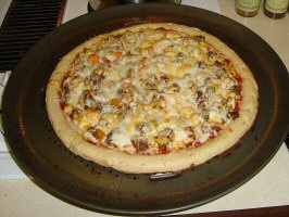 The Subversive Somewhat Veggie Pizza Clothed in Cheese The Subversive Somewhat Veggie Pizza Clothed in Cheese