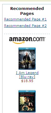 Amazon Recommender Widget Amazon Recommender Widget