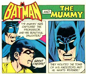 Batman vs. The Mummy for Hostess Batman vs. The Mummy for Hostess