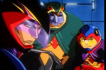 Joe, Ryu and Jinpei from Gatchaman Joe, Ryu and Jinpei from Gatchaman