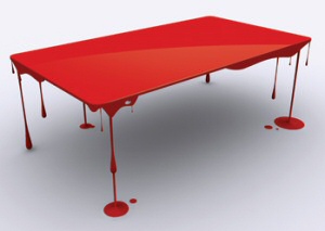 John Nouanesing's Bloody Table John Nouanesing's Bloody Table