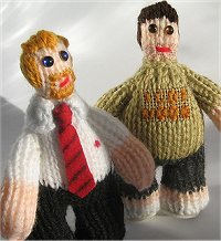 Knitted Shaun of the Dead Knitted Shaun of the Dead