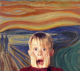 Mac Culkin in The Scream Mac Culkin in The Scream