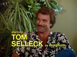 Starring Tom Selleck as Magnum Starring Tom Selleck as Magnum