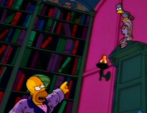 The Simpsons vs. The Raven The Simpsons vs. The Raven