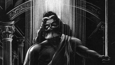 Zeus by Gerald Scarfe from Disney's Hercules